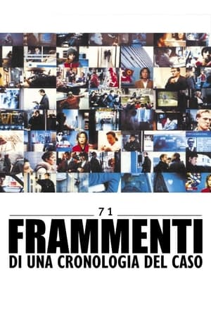 Poster 71 frammenti di una cronologia del caso 1995