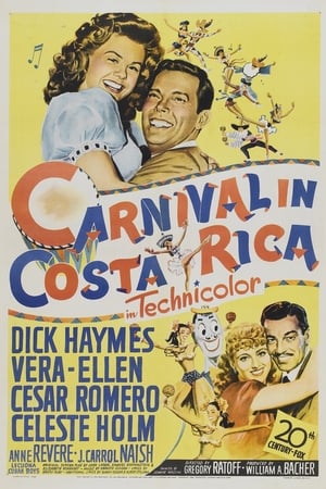 Poster Carnival in Costa Rica 1947