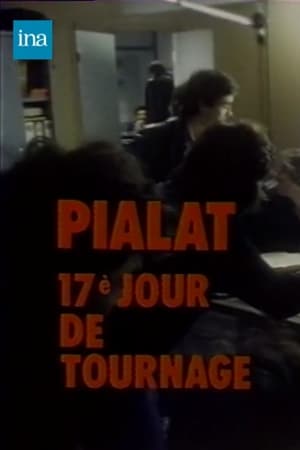 Poster 17ème jour de tournage du film "Police" 1984