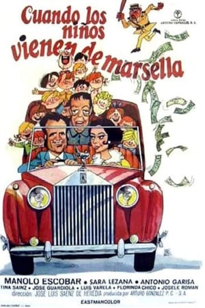 Poster Cuando los niños vienen de Marsella 1974