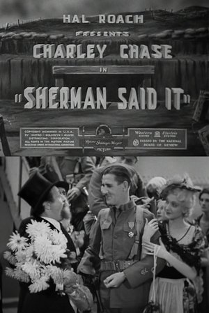 Poster Sherman Said It (1933)