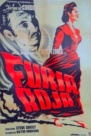 Poster Furia roja 1951