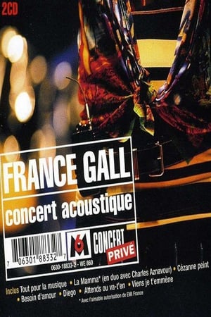 Poster France Gall - Concert acoustique (1997)