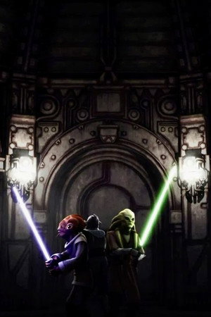 Star Wars : The Clone Wars - Saison 1 - Une galaxie divisée - poster n°6