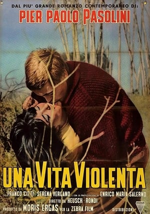 Poster Une vie violente 1962