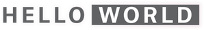 Hello World — Logos 3