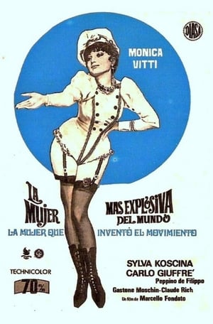 Poster La mujer más explosiva del mundo 1970