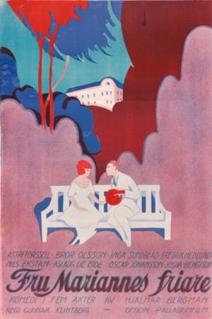 Poster Fru Mariannes friare (1921)