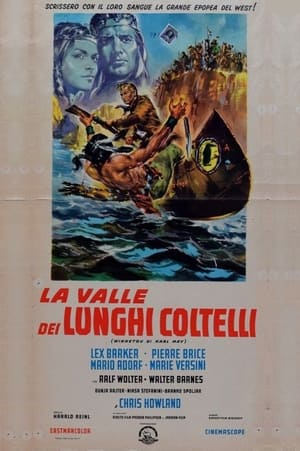 Poster La valle dei lunghi coltelli 1963