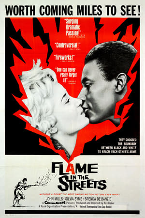 Poster Fuego en las calles 1961