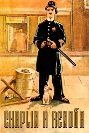 Poster Chaplin, a rendőr 1917