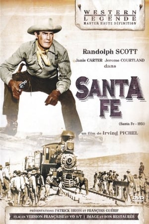 Poster La Bagarre de Santa Fe 1951