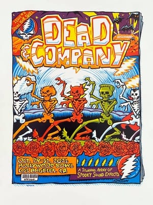 Poster Dead & Company: 2021.10.29 - Hollywood Bowl - Hollywood, CA (2021)