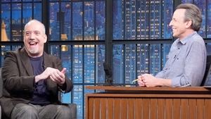 Late Night with Seth Meyers Paul Giamatti, Andrew Moskos & Pep Rosenfeld