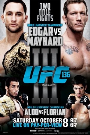 Poster UFC 136: Edgar vs. Maynard III (2011)