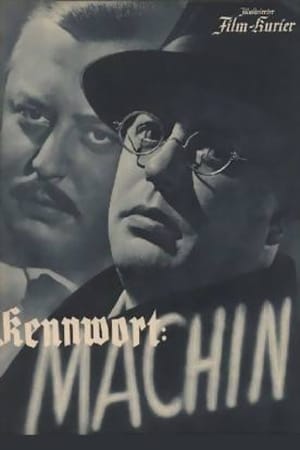 Poster Kennwort Machin (1939)