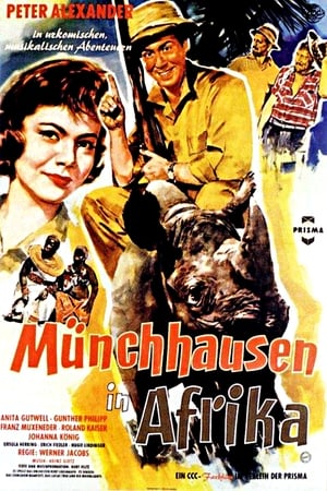 Poster Münchhausen in Afrika 1958
