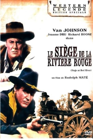 Poster L'Attaque de la rivière rouge 1954