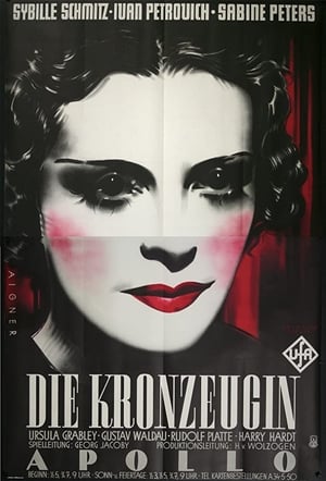 Poster Die Kronzeugin 1937