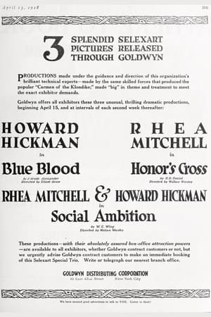 Poster Social Ambition 1918