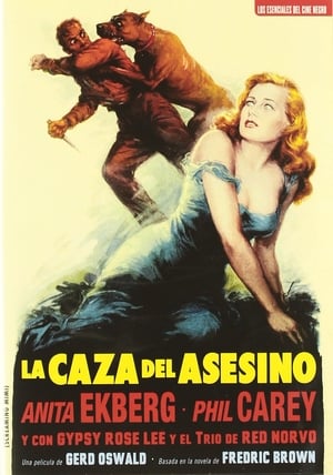 Poster La caza del asesino 1958