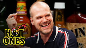 Image David Harbour Feels Out of Control While Eating Spicy Wings