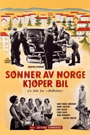 Poster Sønner av Norge kjøper bil (1962)