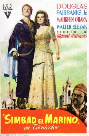 Poster Simbad, el marino 1947