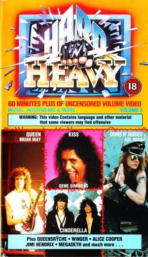Poster Hard 'N Heavy Volume 3 (1989)