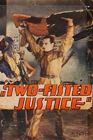 Poster Two Fisted Justice 1931