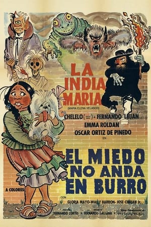Poster El miedo no anda en burro 1976