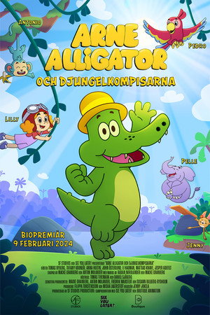 Arne Alligator och djungelkompisarna 8