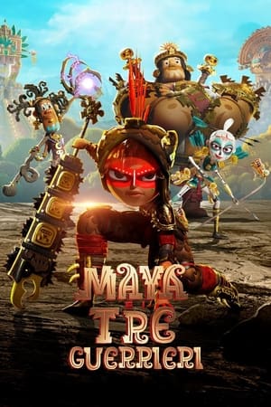 Poster Maya e i tre guerrieri 2021