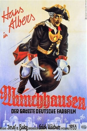 Poster Las aventuras del barón Münchhausen 1943