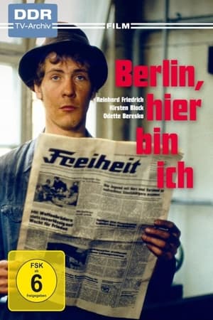 Poster Berlin, hier bin ich 1982