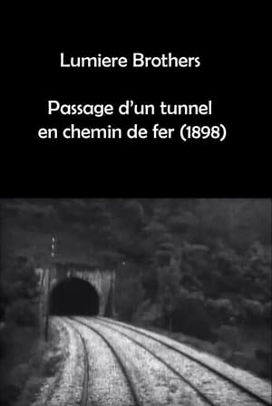 Passage d'un tunnel en chemin de fer poster