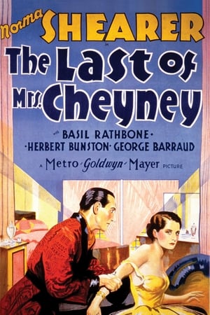 Poster The Last of Mrs. Cheyney (1929)