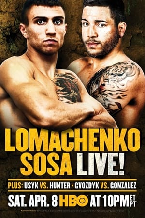 Poster Vasyl Lomachenko vs. Jason Sosa 2017