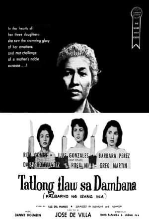 Poster Tatlong Ilaw sa Dambana 1958