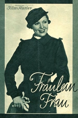 Poster Fräulein Frau (1934)