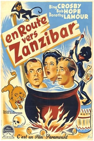 Poster En route vers Zanzibar 1941