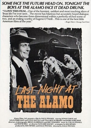Poster Last Night at the Alamo 1984