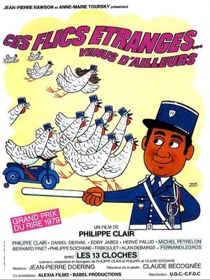 Poster Ces flics étranges venus d'ailleurs 1979