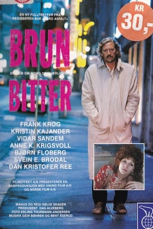 Poster Brun bitter 1988