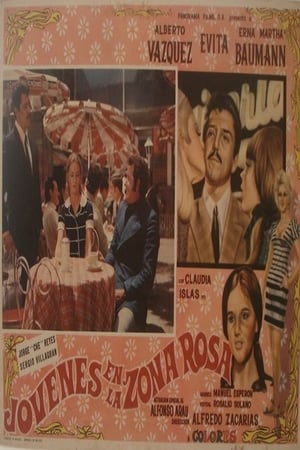 Poster Jóvenes de la Zona Rosa 1970