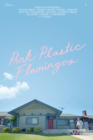 Image Pink Plastic Flamingos