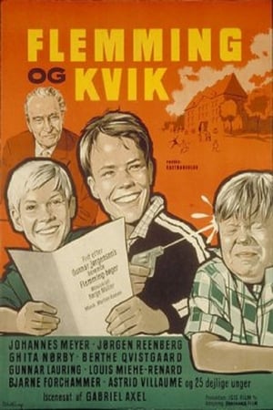 Poster Flemming og Kvik 1960