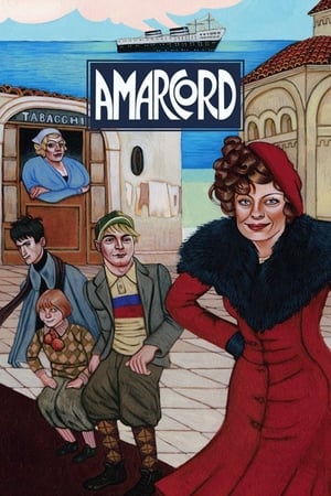 Poster Амаркорд 1973