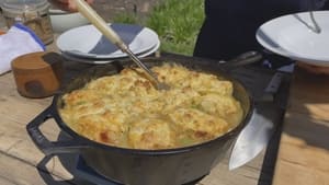 Symon's Dinners Cooking Out Two Grills and One Mother-in-Law Inspired Meal