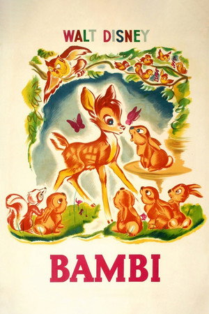 Постер мультфильма «Бемби (1942)» — (43 из 120)